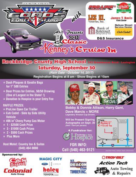 You are currently viewing Trailers Support a Great Cause at 2017 Kenney’s Classic Cruise In
