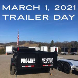 You are currently viewing Celebrate Trailer Day on March 1, 2021 with Pro-Line Trailers