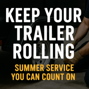 Read more about the article Keep Your Trailer Rolling – Summer Service You Can Count On