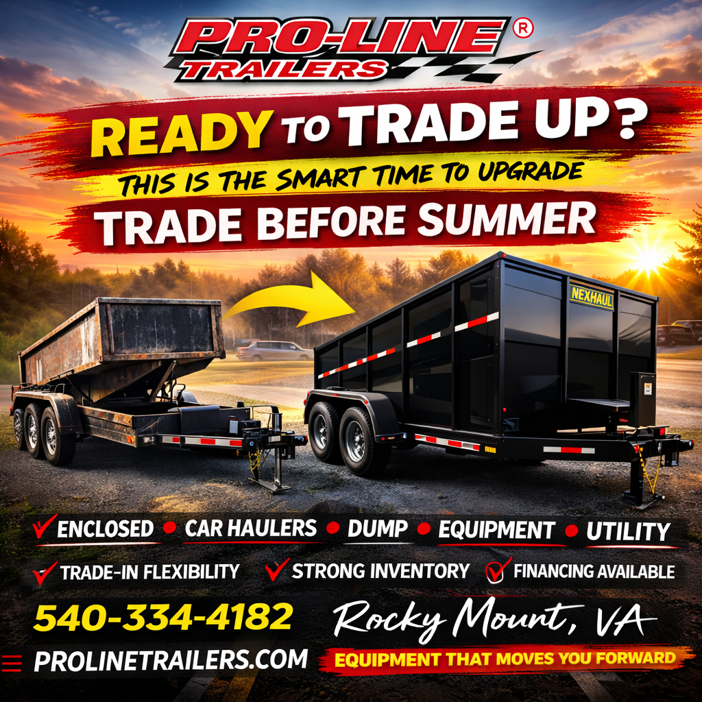 Read more about the article Trade Up Before Summer: Why Now Is the Smart Time to Upgrade Your Trailer
