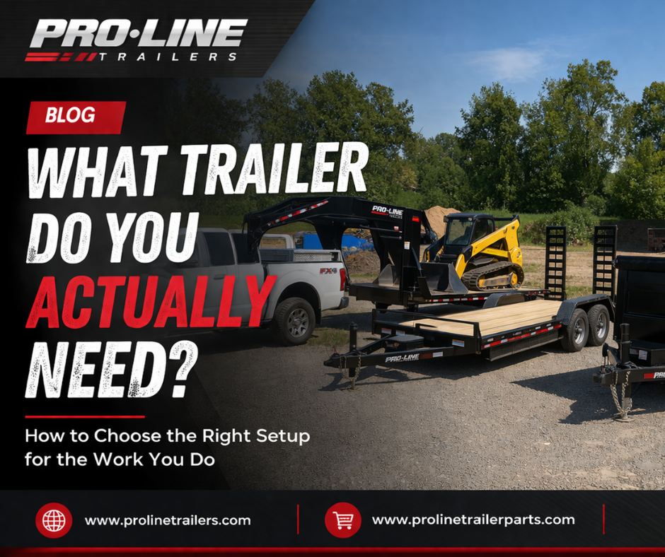 You are currently viewing What Trailer Do You Actually Need? How to Choose the Right Setup for the Work You Do