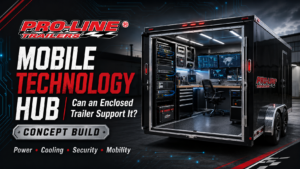 Read more about the article Can an Enclosed Trailer Become a Mobile Technology Hub?