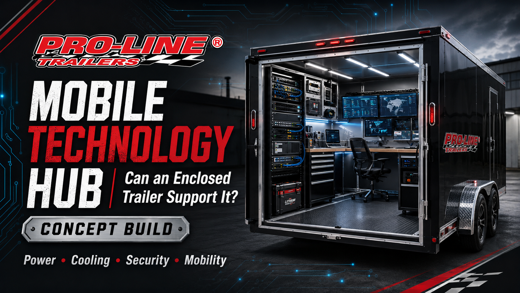 You are currently viewing Can an Enclosed Trailer Become a Mobile Technology Hub?