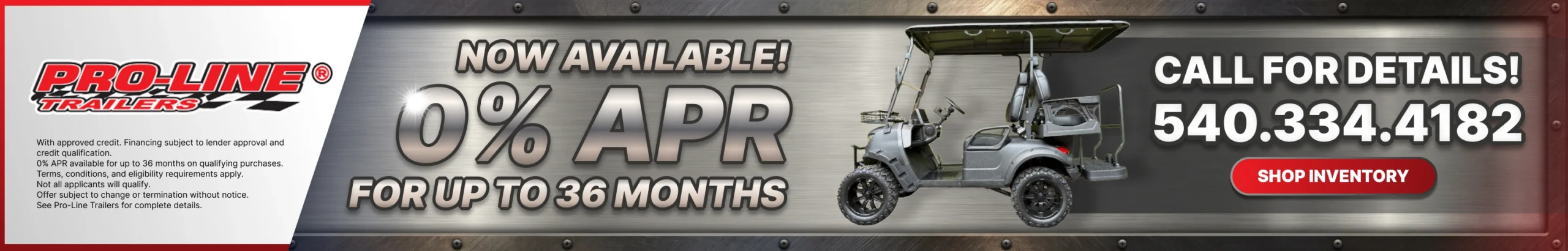 Pro-Line Trailers Banner