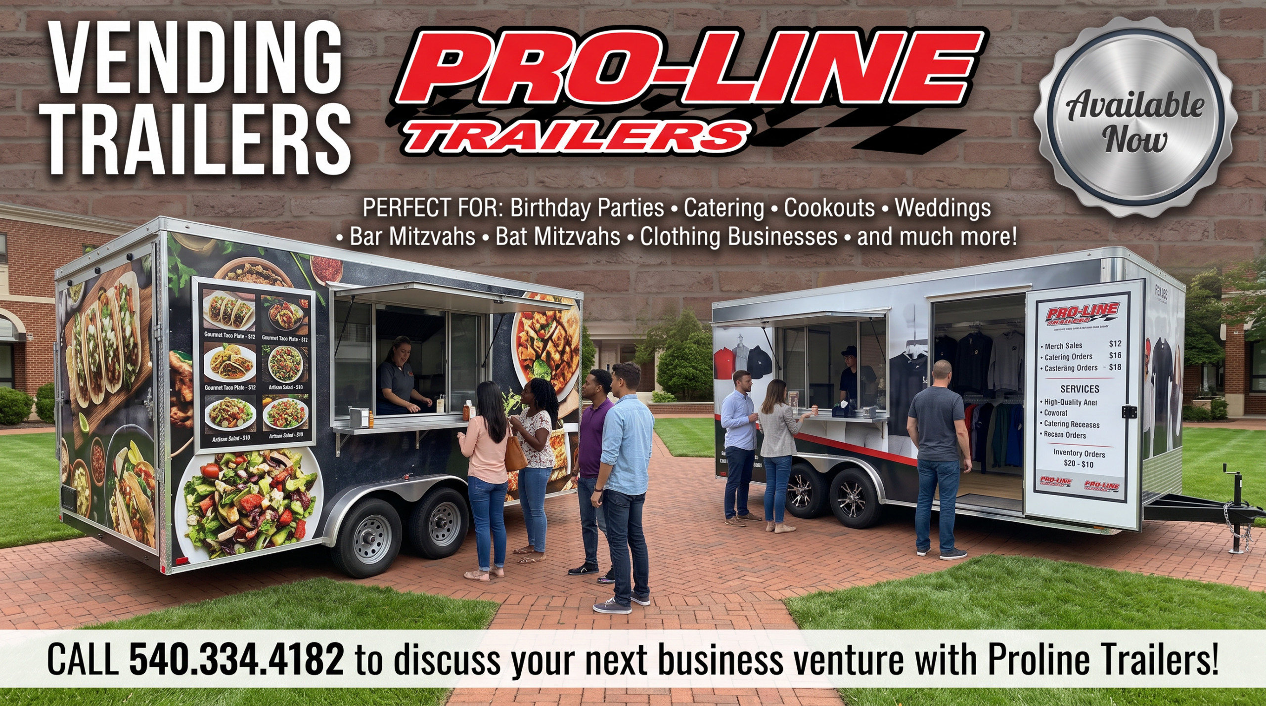 Vending Food and Clothing